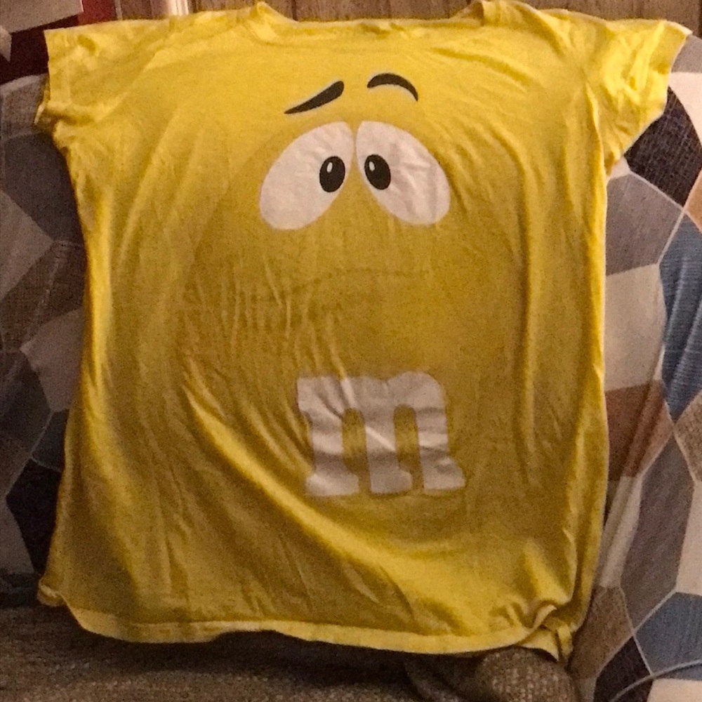 M&M'S Yellow Short Sleeve Tee